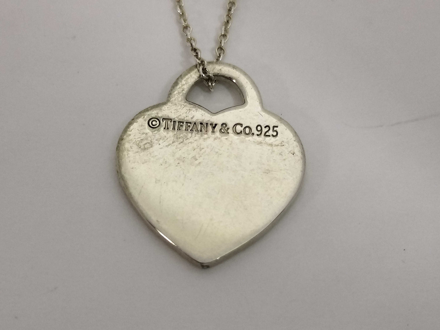 Tiffany & Co. Tiffany & Co. Return to Tiffany Heart Tag Necklace SV925 Silver Necklace