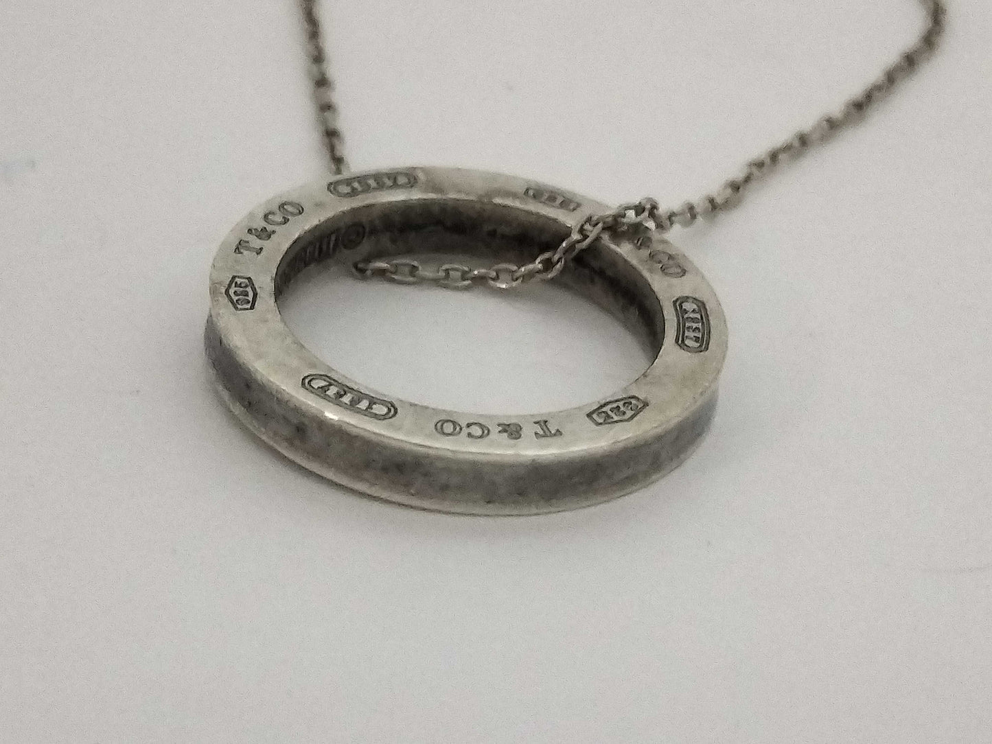 Tiffany & Co. Tiffany & Co. Tiffany Circle Necklace 925 Silver Necklace