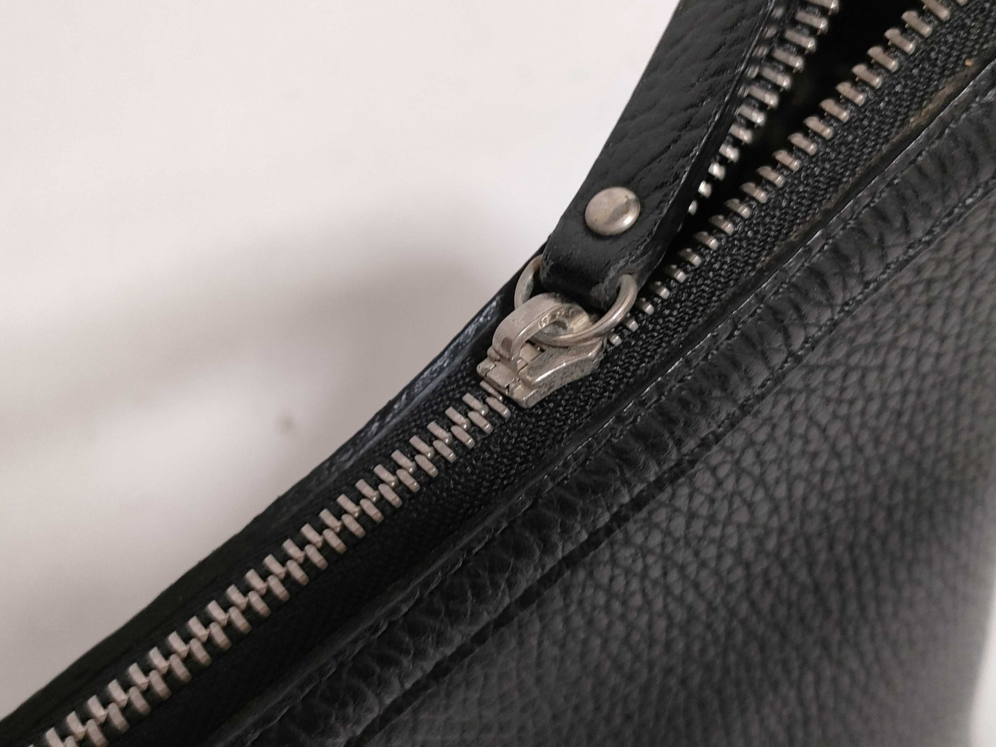 BURBERRY Leather One-Shoulder Bag Black Shoulder Bag