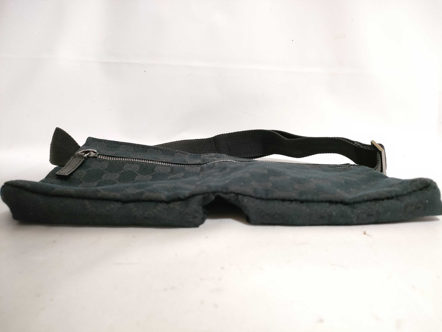 GUCCI GG Canvas Waist Bag 28566 2123 Black