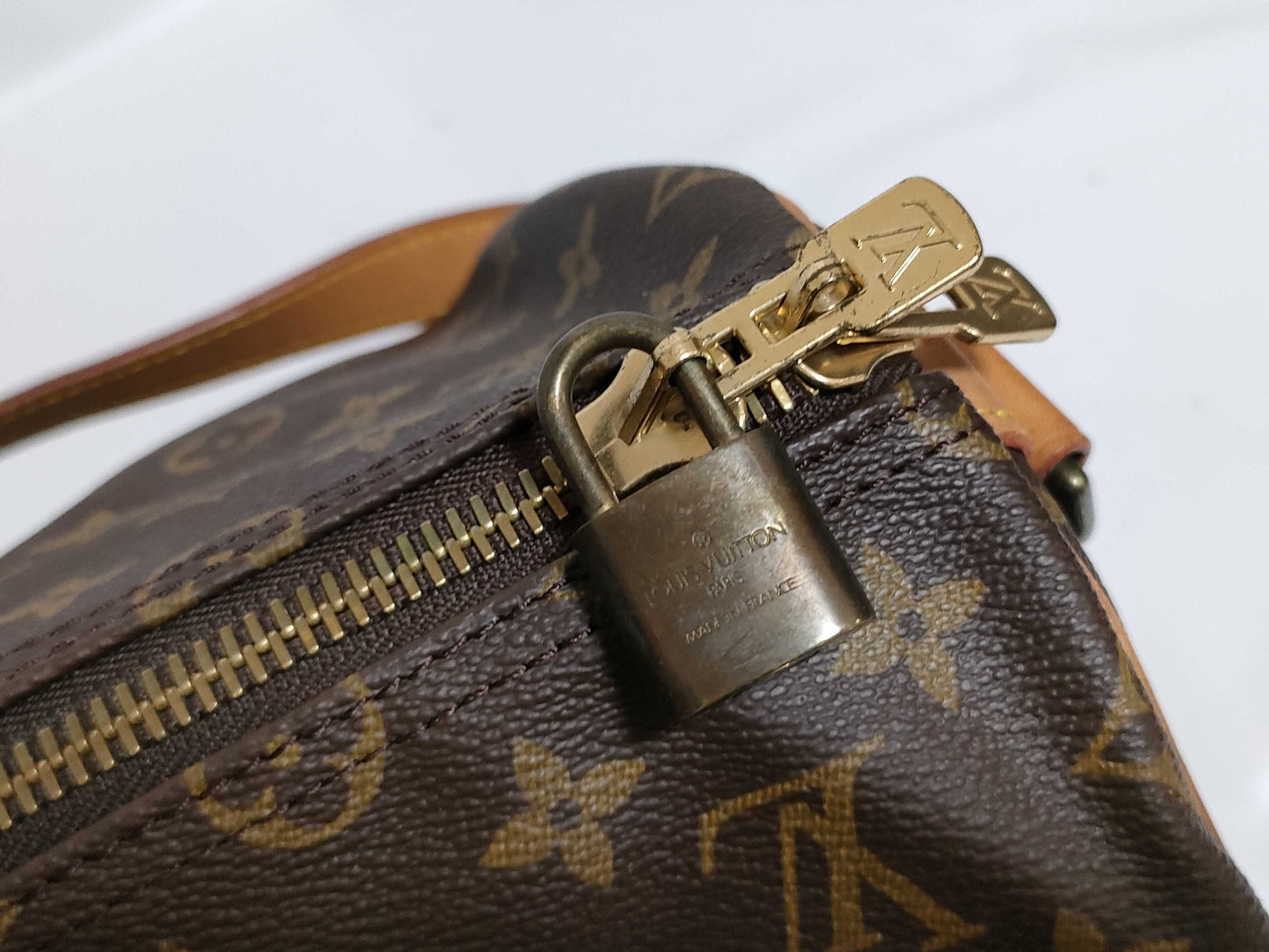 LOUIS VUITTON LOUIS VUITTON Monogram LV Monogram Keepall Bandouliere 55 M41414 VI0910 Boston Bag