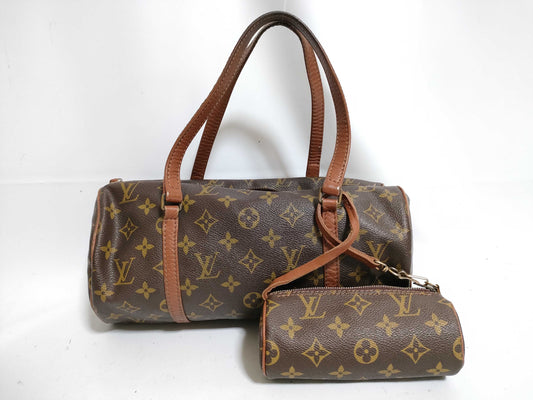 LOUIS VUITTON Monogram LV Monogram Papillon 30 M51385 Handbag with Unknown Serial Number