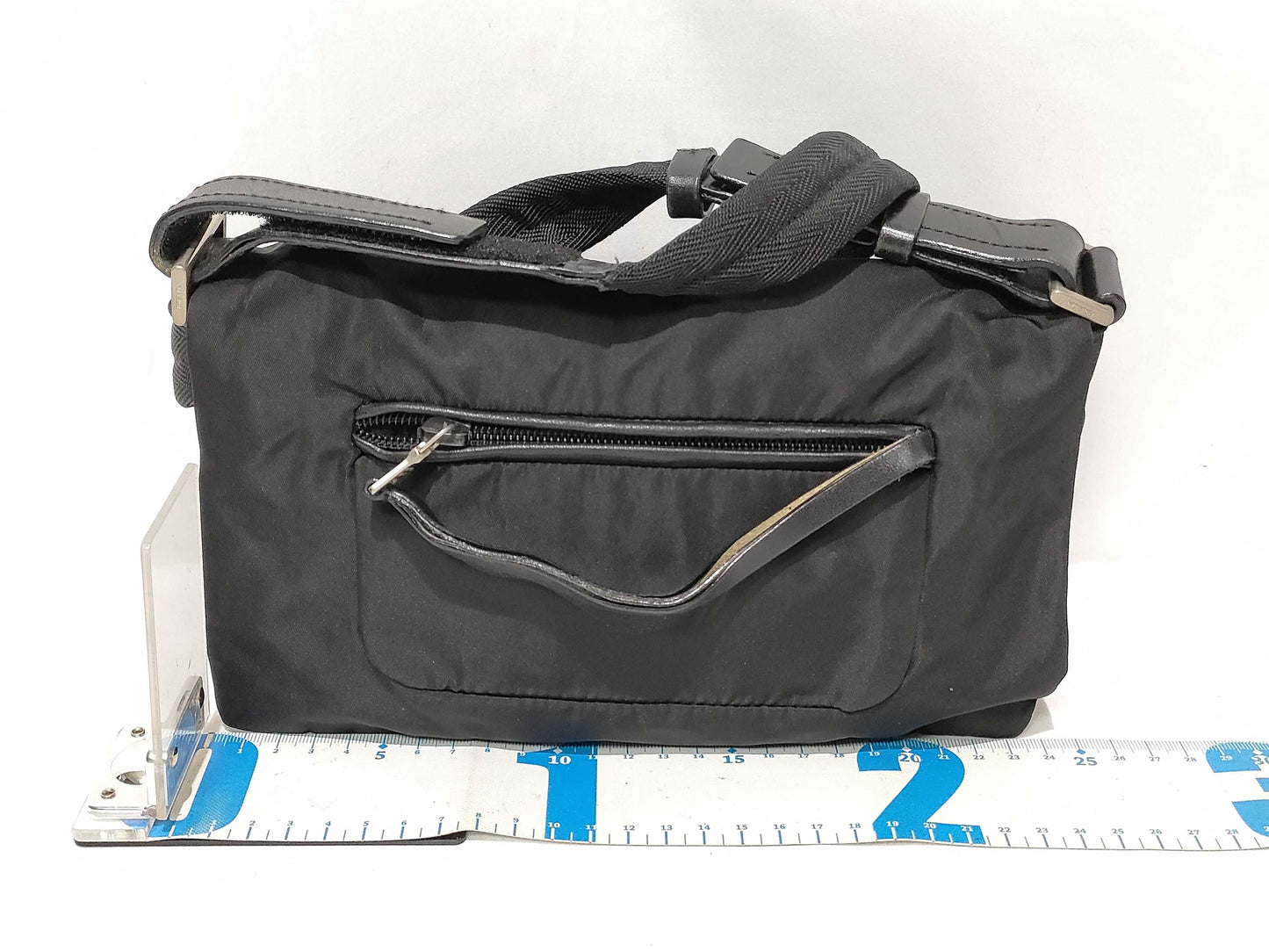 PRADA Nylon Prada Tessuto Shoulder Bag Black Shoulder Bag