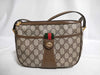 GUCCI GG Supreme Sherry Line Shoulder Bag 89, 02, 032 Mocha Shoulder Bag