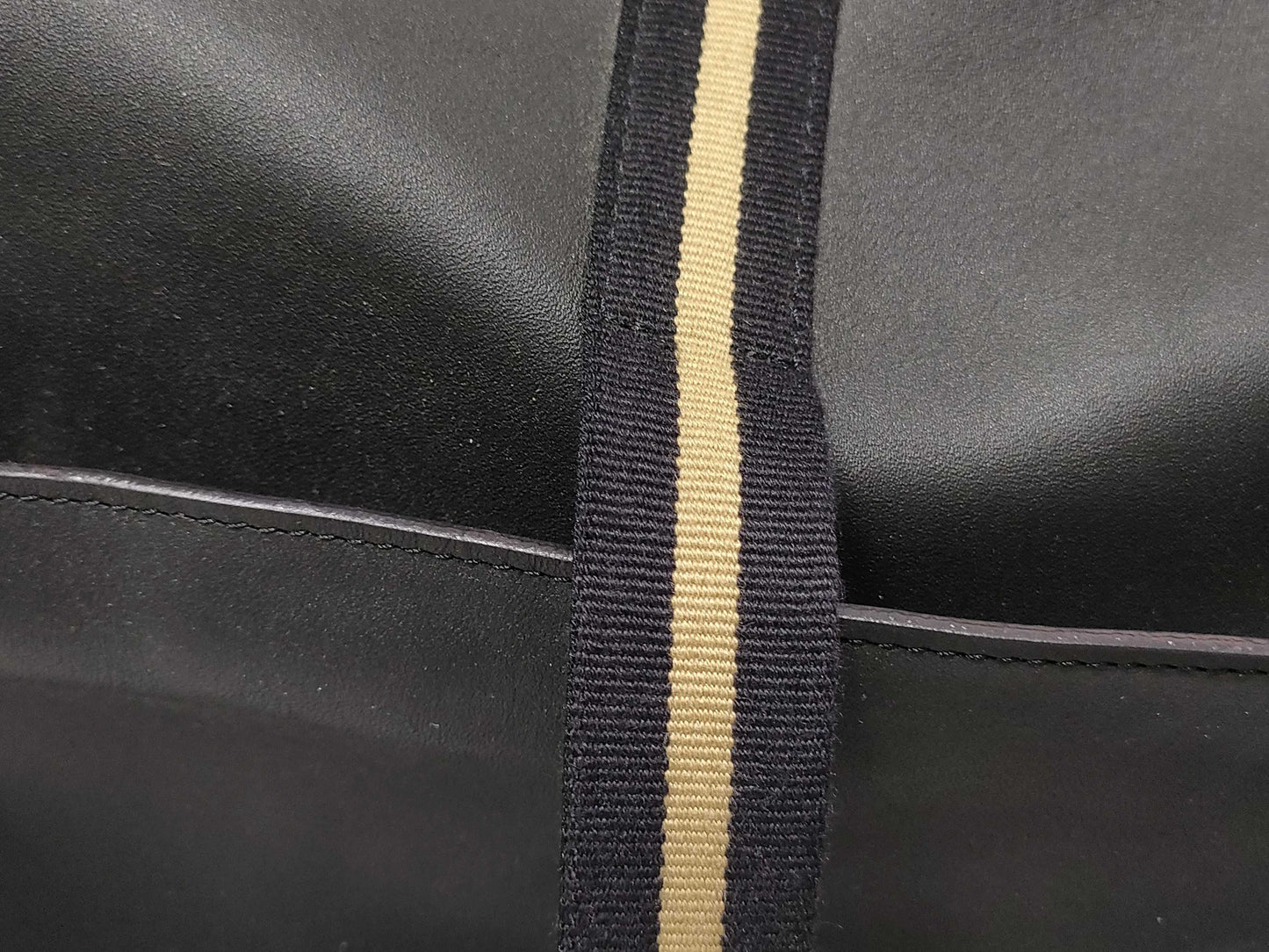 CELINE Leather Boston Bag MA00/2 Black Boston Bag