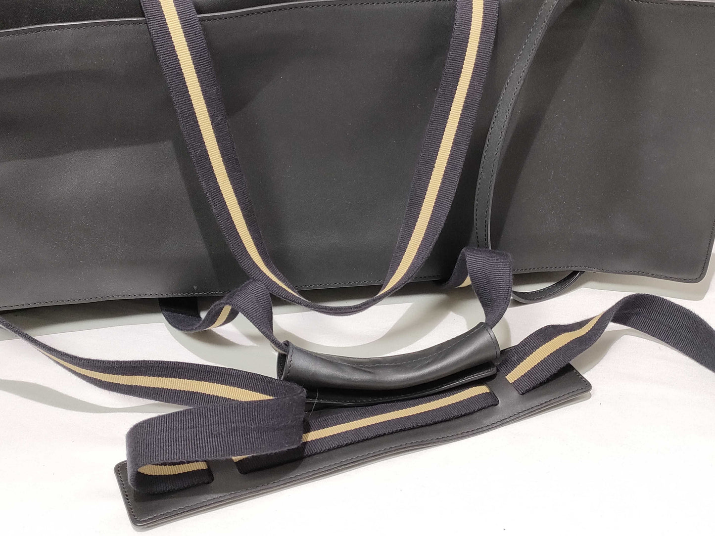 CELINE Leather Boston Bag MA00/2 Black Boston Bag