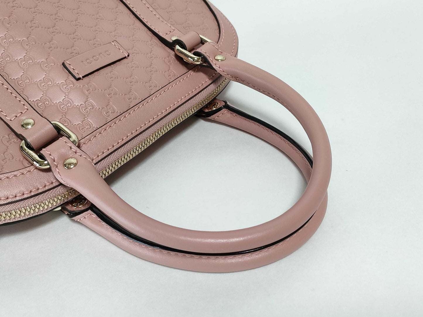 GUCCI Guccissima Gucci Micro Guccissima 2-Way Handbag 449654 520981 Pink Handbag
