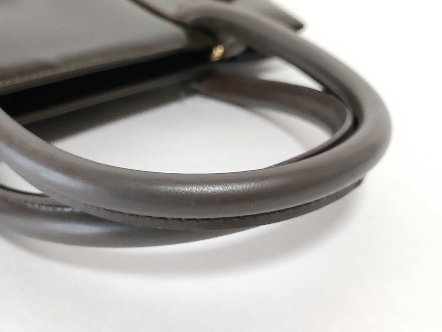 GUCCI Gucci Leather Handbag Brown Model Number Unclear Handbag