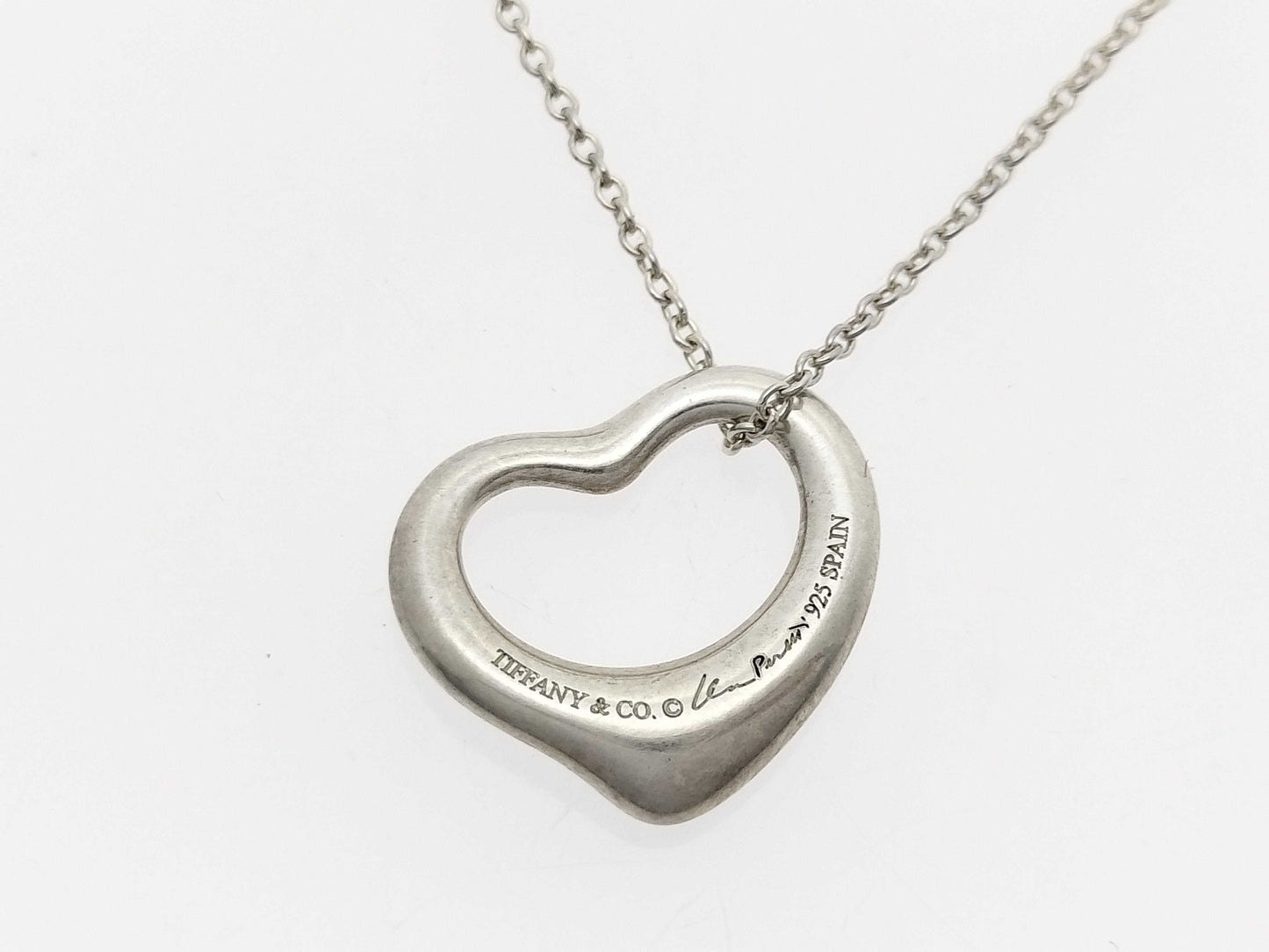 Tiffany & Co. Tiffany & Co. Open Heart Necklace with Box