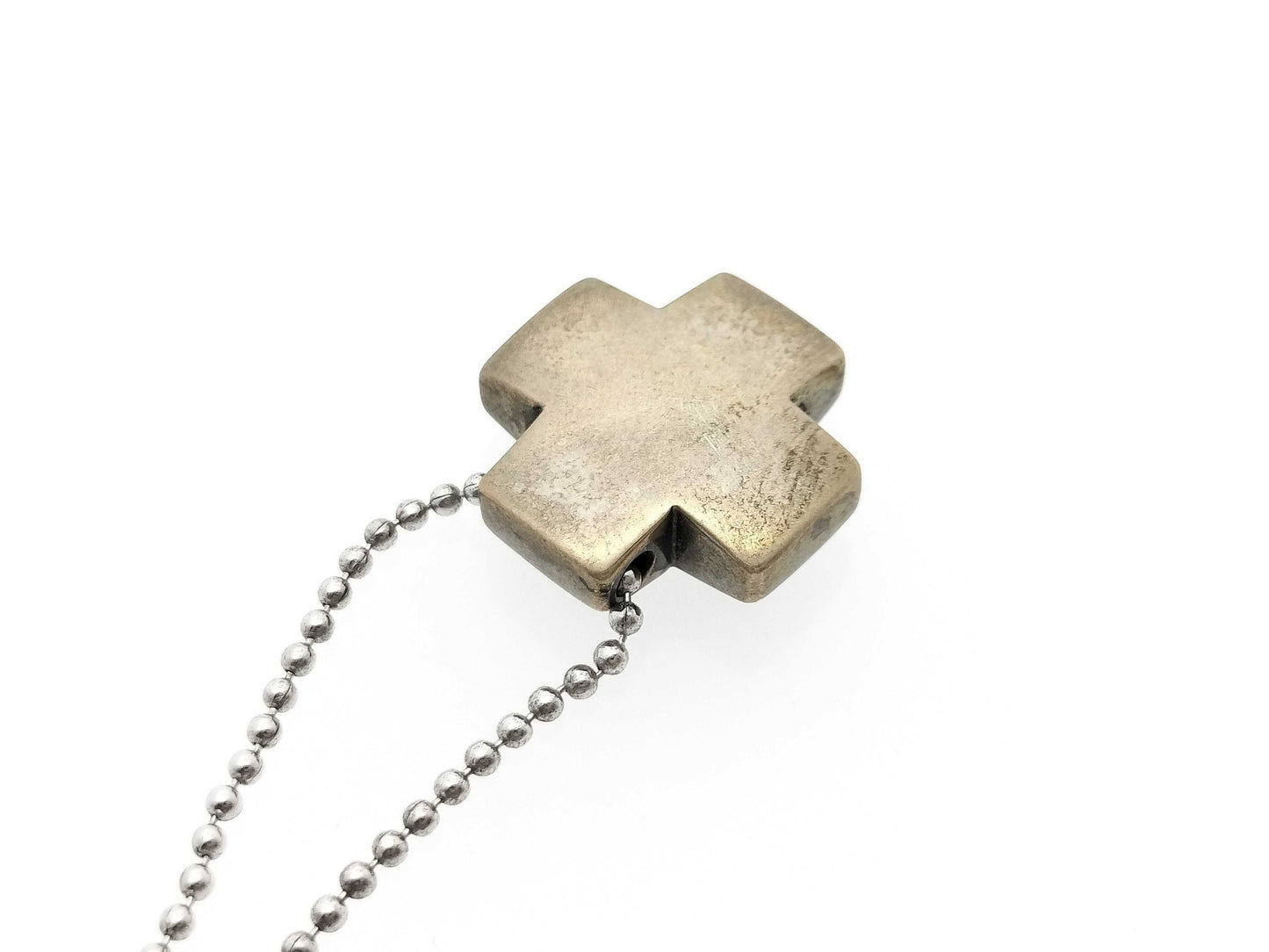 Tiffany & Co. Tiffany & Co. Cross Motif Tiffany Roman Cross Silver Necklace Necklace