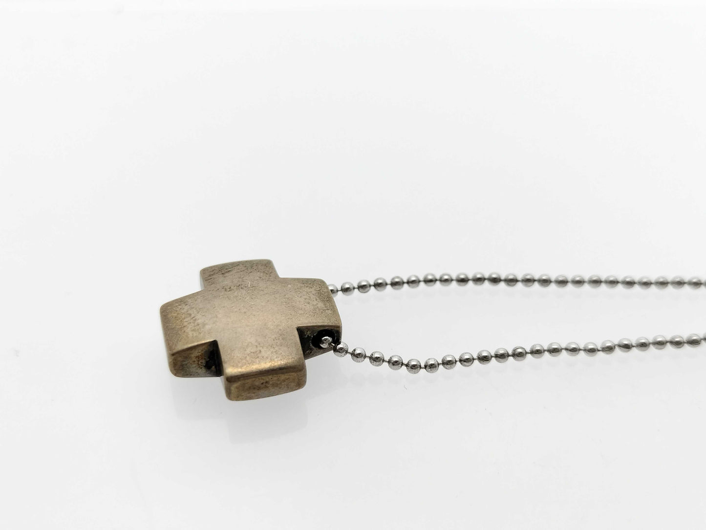 Tiffany & Co. Tiffany & Co. Cross Motif Tiffany Roman Cross Silver Necklace Necklace