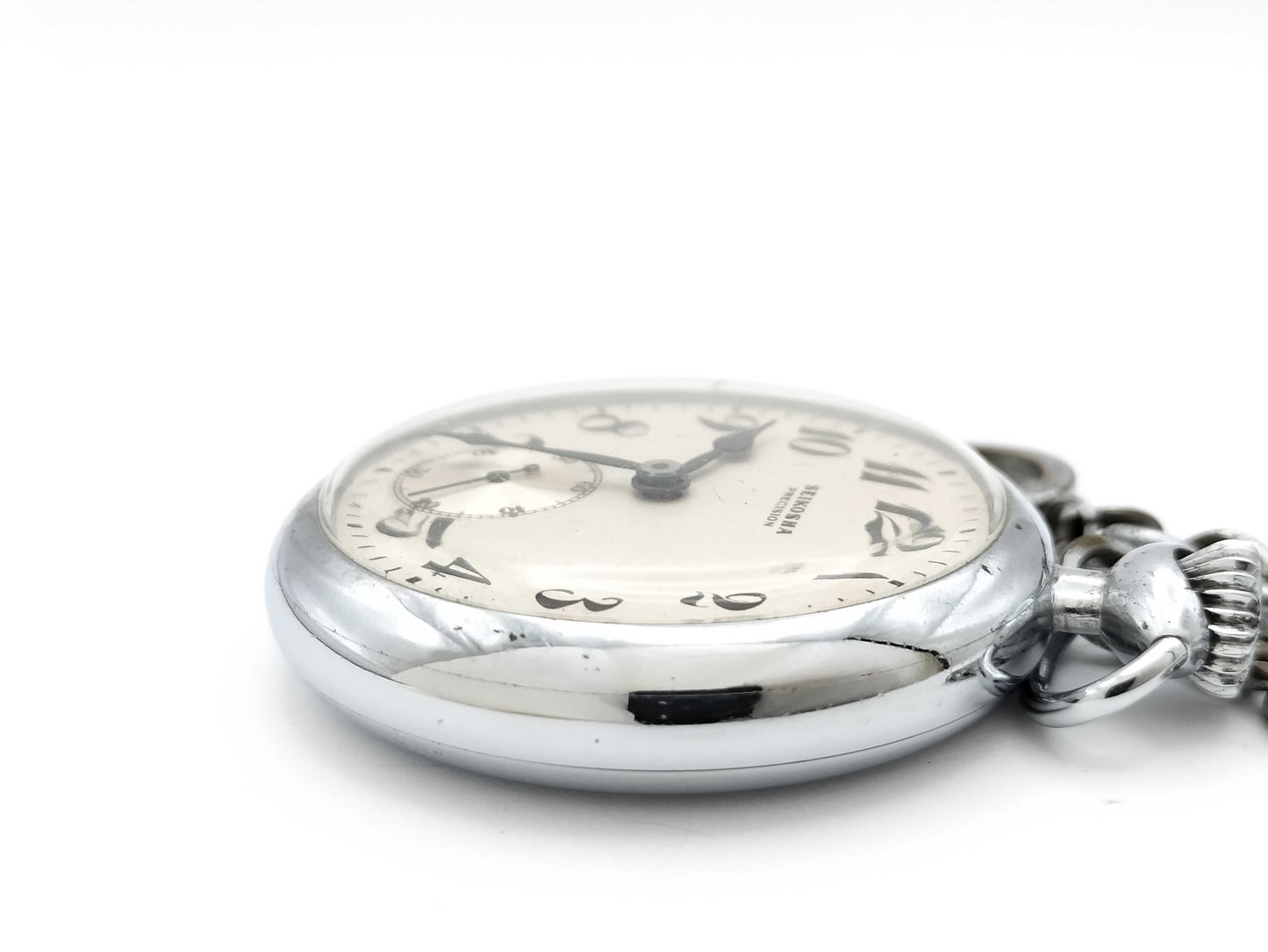 SEIKO Manual Winding Unmoving Pocket Watch