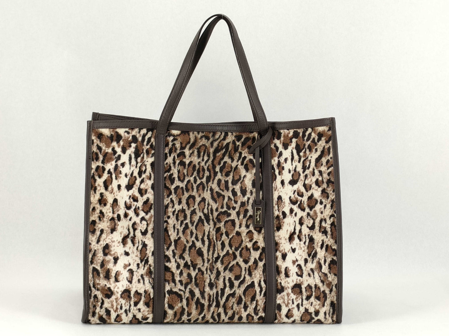 Kanematsu Leopard Print Tote Bag