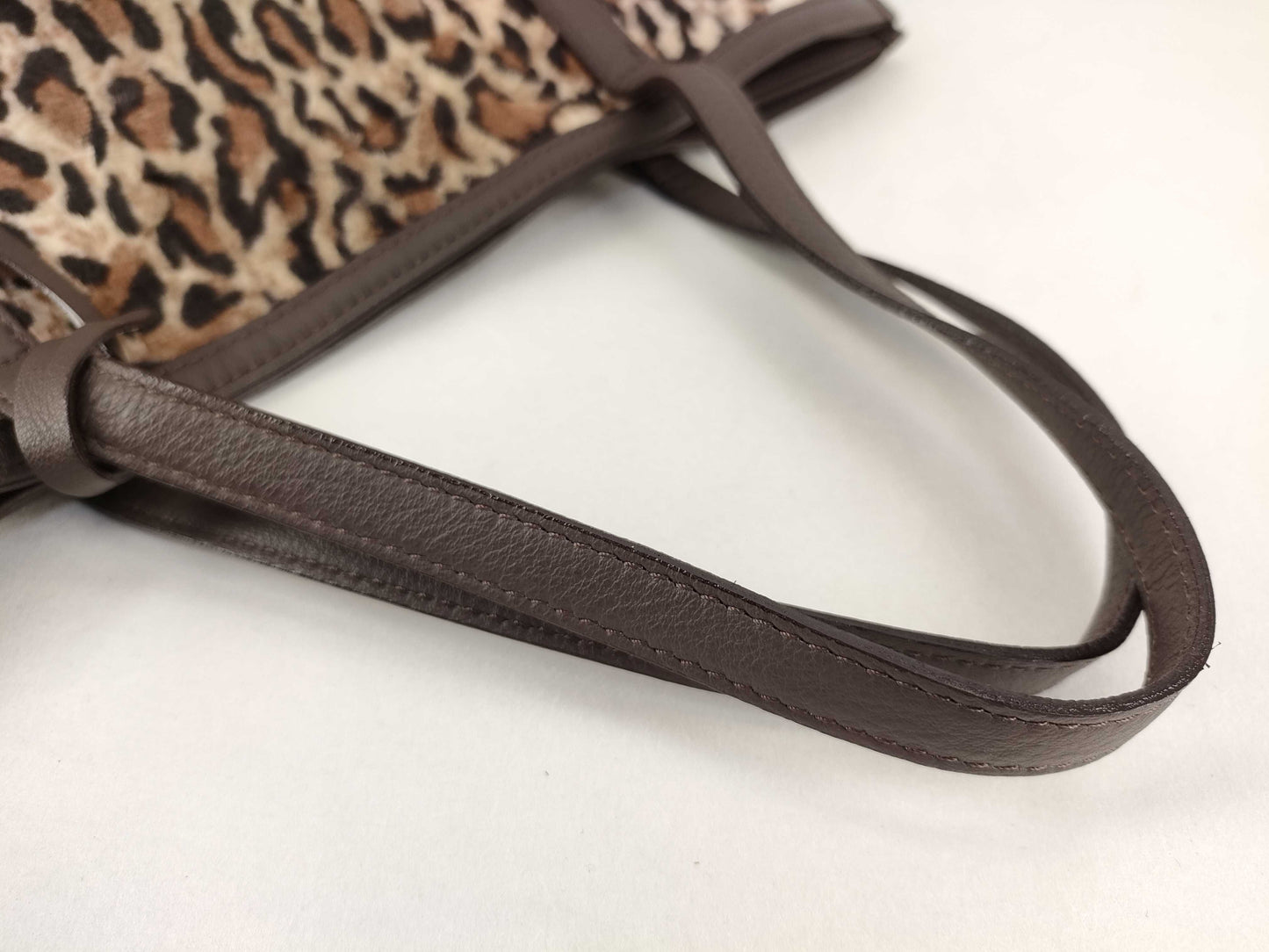 Kanematsu Leopard Print Tote Bag