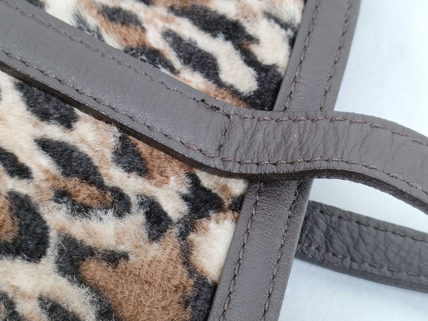 Kanematsu Leopard Print Tote Bag