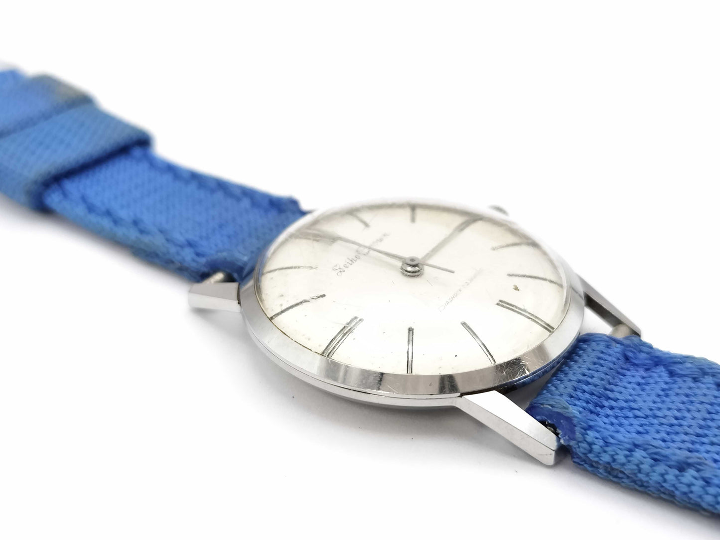 SEIKO Crown J14022 943963 Manual Winding Unmoving Boys' Watch