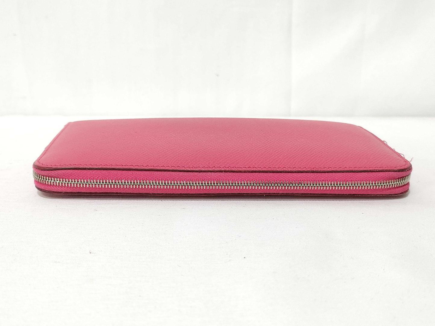 HERMES Long Wallet in Shocking Pink