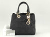 Dior Christian Dior Cannage Black Handbag Handbag