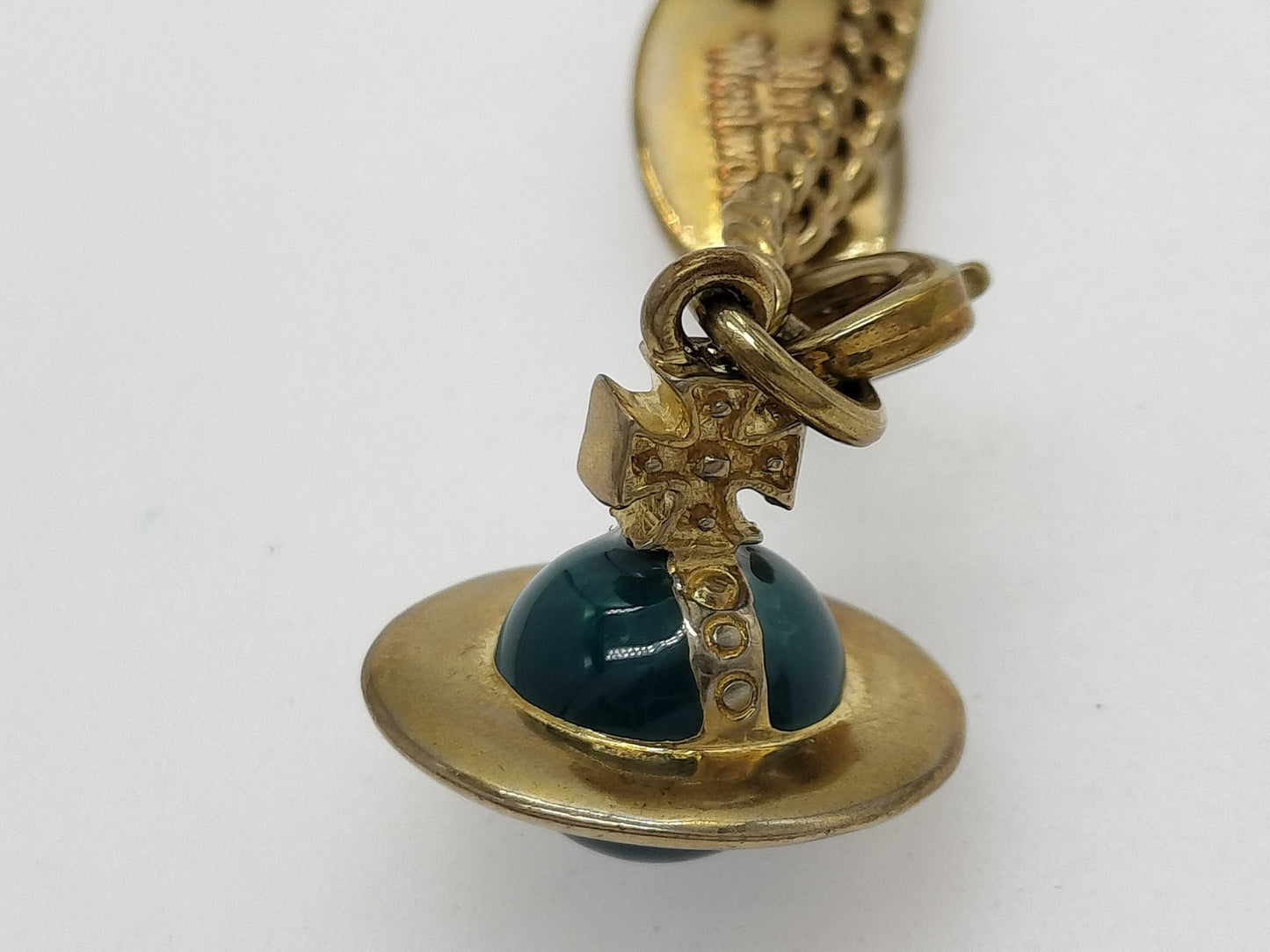 Vivienne Westwood Small Orb Bracelet with GP Charm