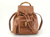 GUCCI Bamboo Backpack Brown