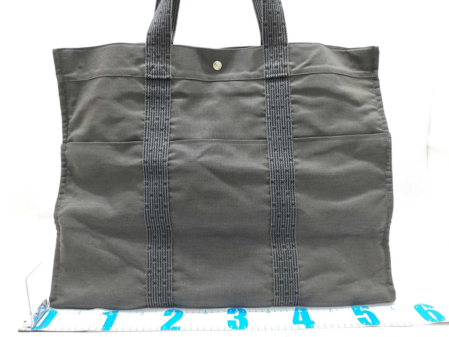 HERMES Air Line Hermes Air Line Black Boston Bag