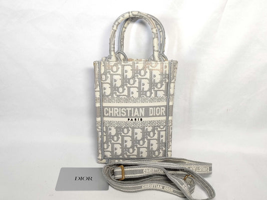 Dior Trotter Book Tote Mini Vertical Bag Handbag