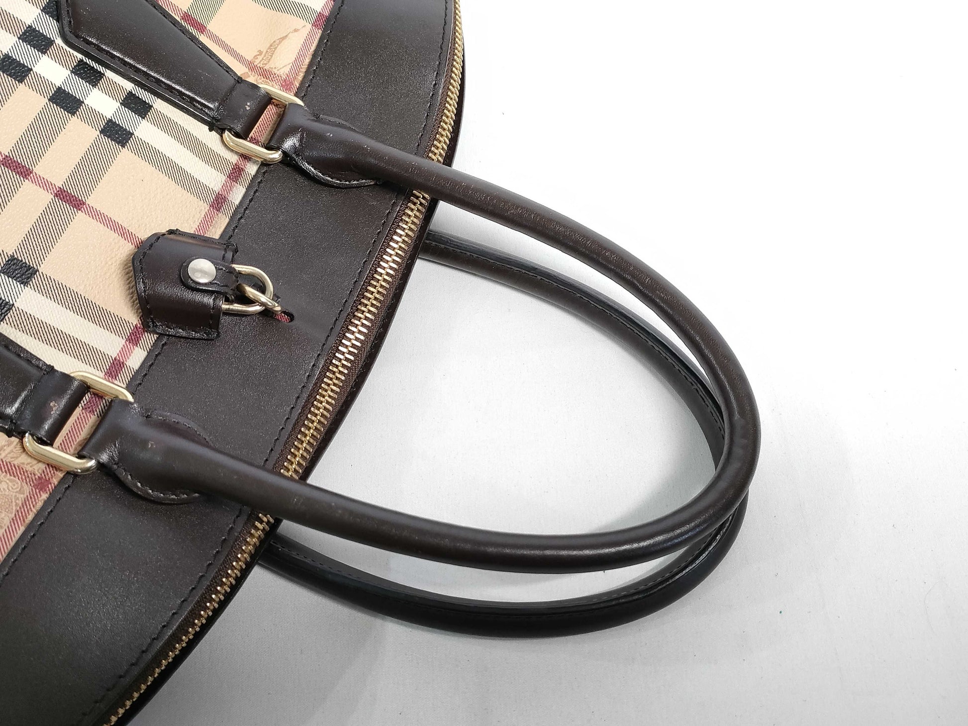 BURBERRY Nova Check Handbag Handbag