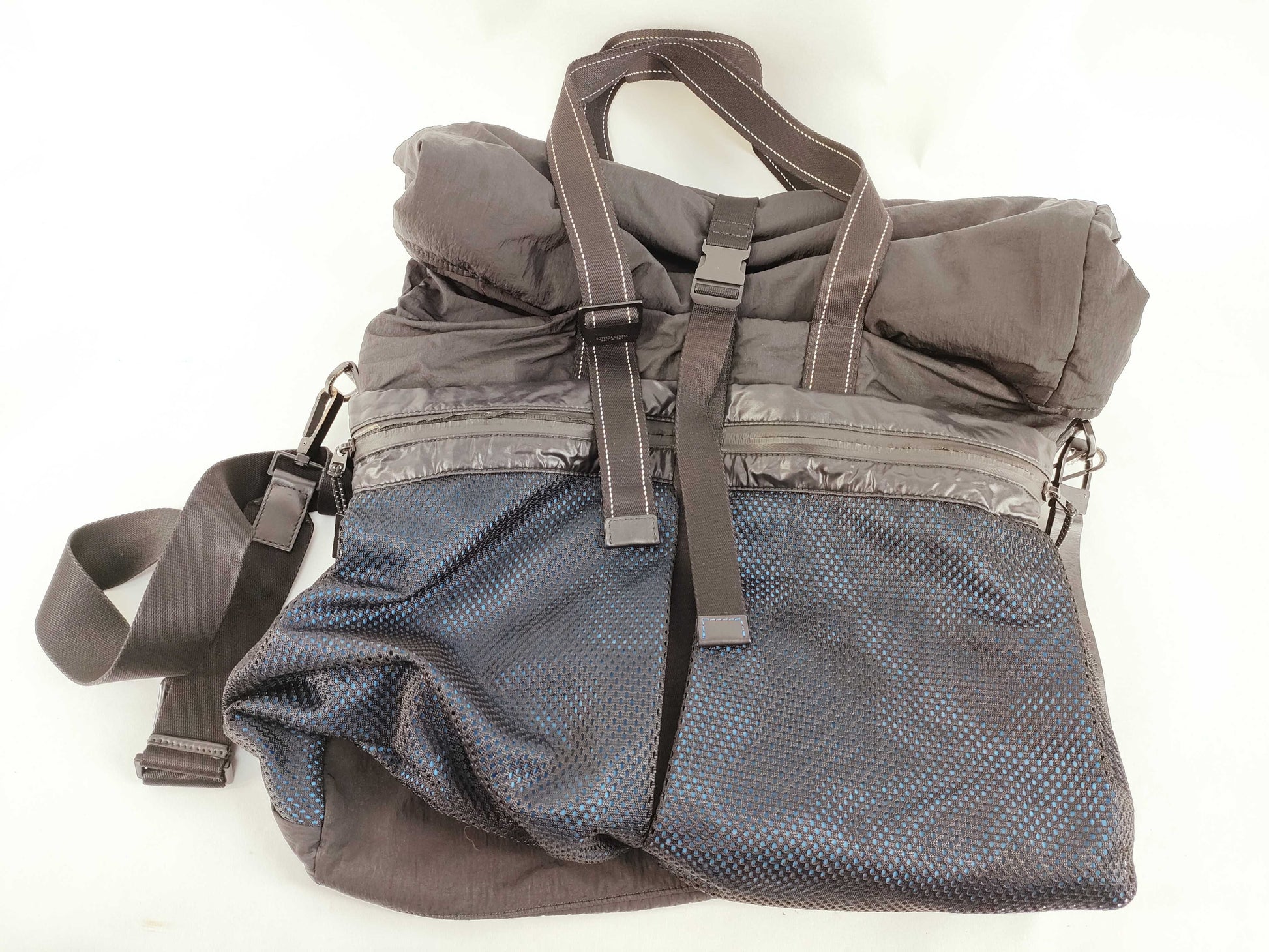 BOTTEGA VENETA Black Leather 2-Way Handbag