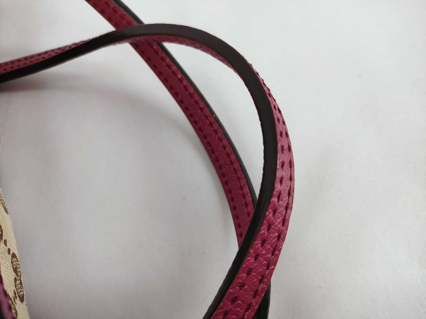GUCCI GG Canvas Shoulder Bag with Shoulder Strap