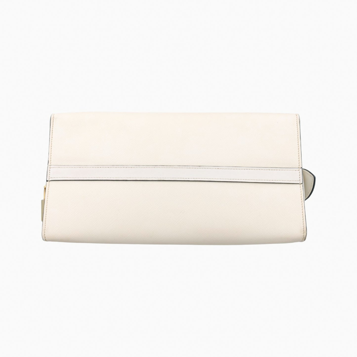 PRADA Esplanade White Leather 117 X Handbag