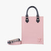 LOUIS VUITTON Petite Sac Pla Rose Ballerine Epi M69575 IC Chip Handbag