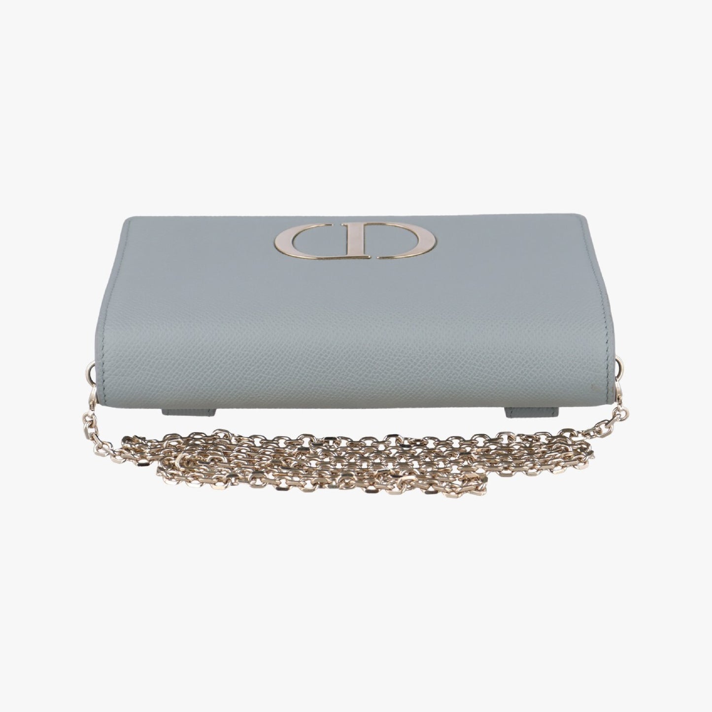 Dior 30 Montaigne Gray Leather Shoulder Bag 19-BO-0261