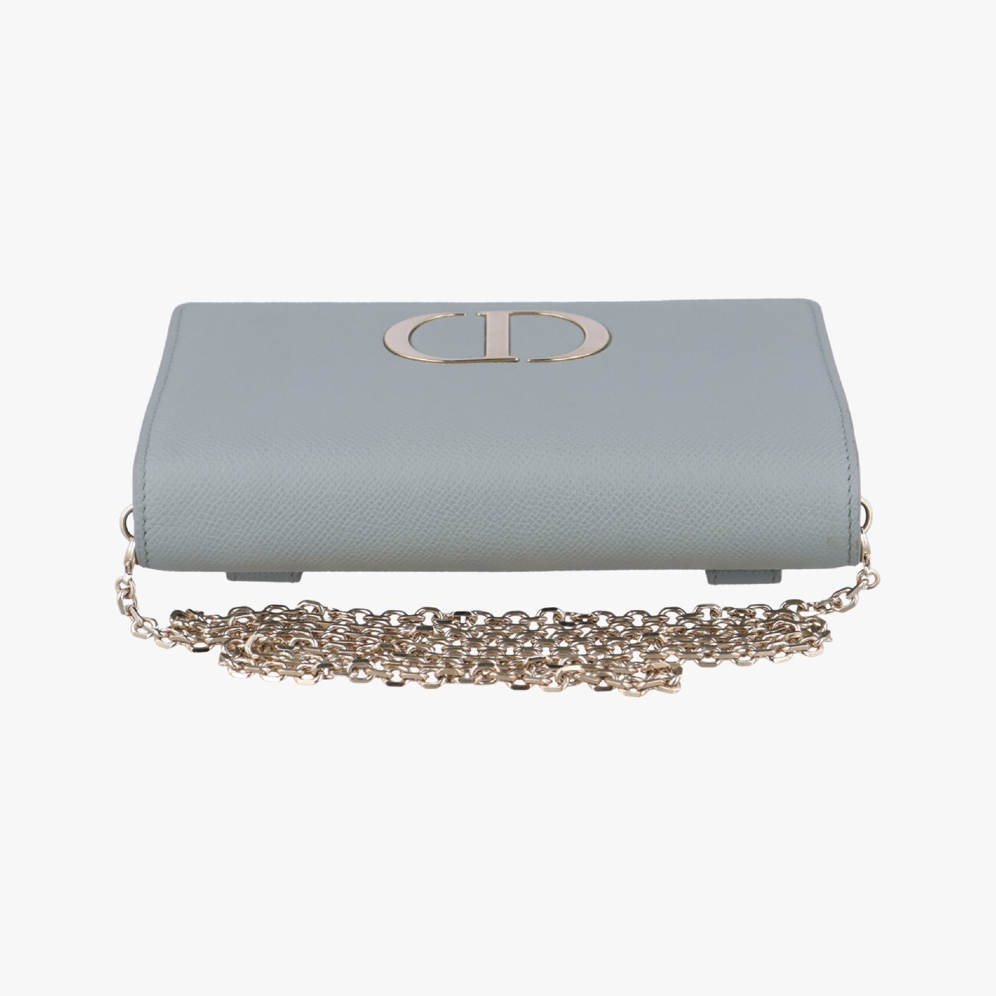 Dior 30 Montaigne Gray Leather Shoulder Bag 19-BO-0261