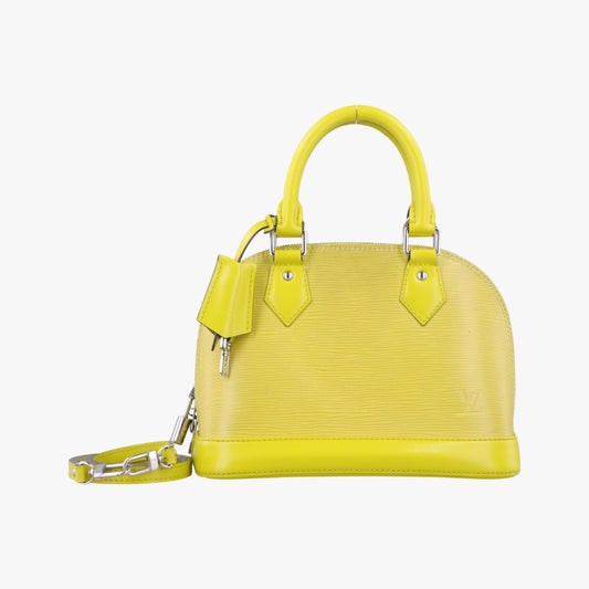 LOUIS VUITTON Alma BB Pistache Epi M40981MI5103 Handbag
