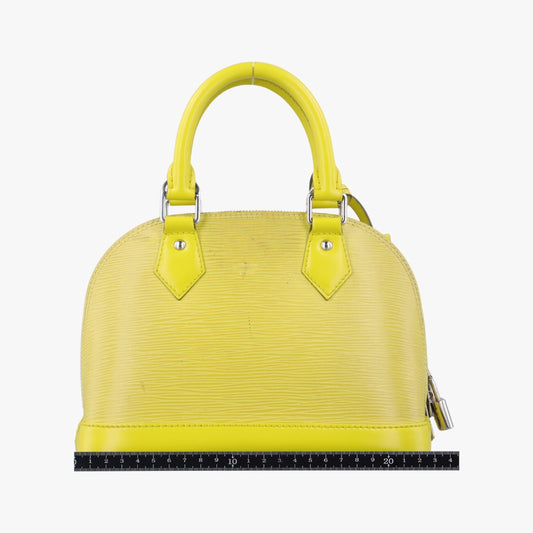 LOUIS VUITTON Alma BB Pistache Epi M40981MI5103 Handbag