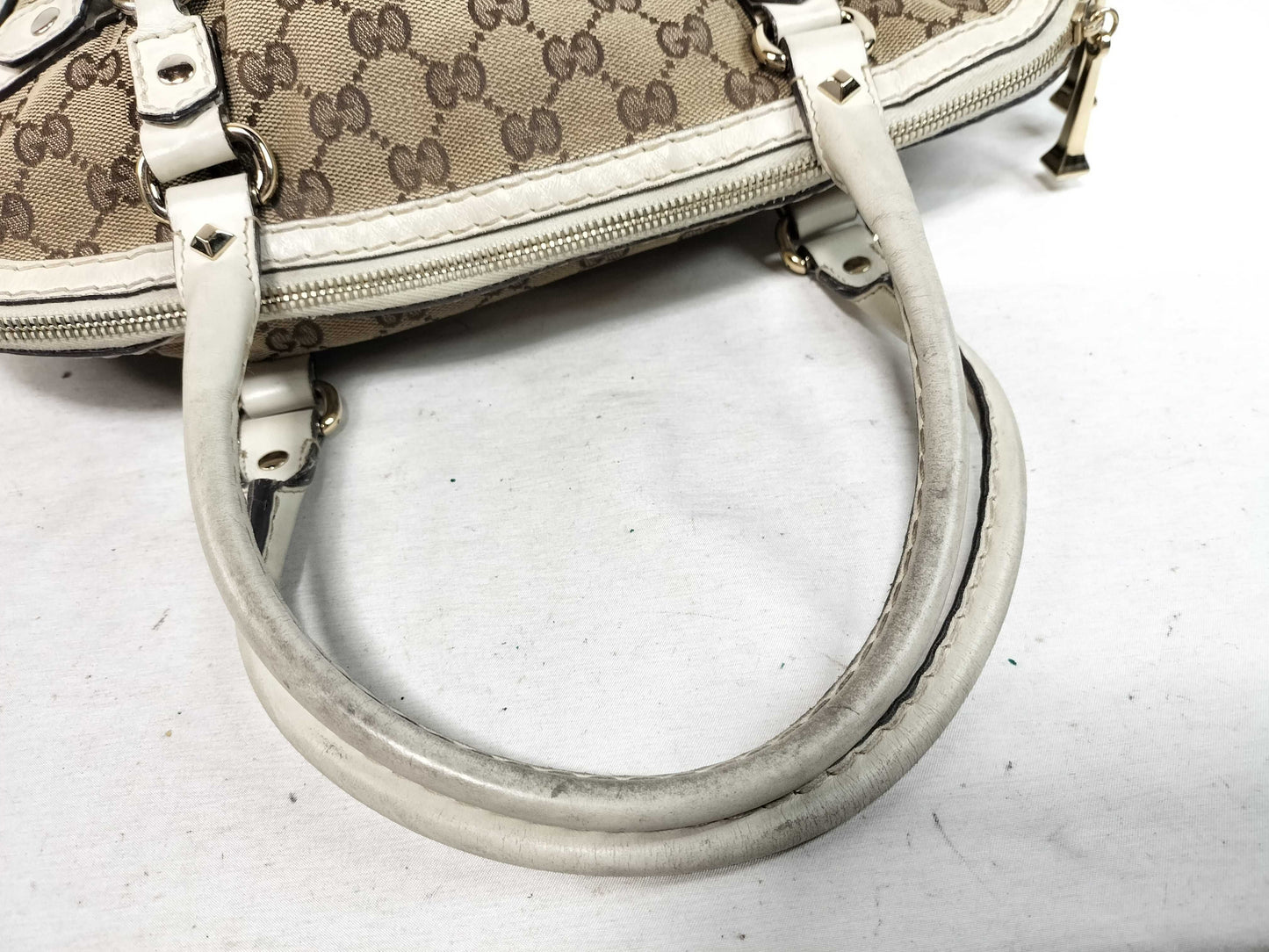 GUCCI GG Canvas GUCCI Horsebit Tote Bag Shoulder Bag