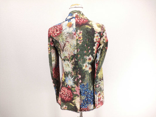 GUCCI Gucci Jacket Flower Red #38 Unused Jacket