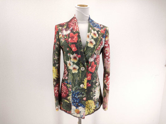 GUCCI Gucci Jacket Flower Red #38 Unused Jacket