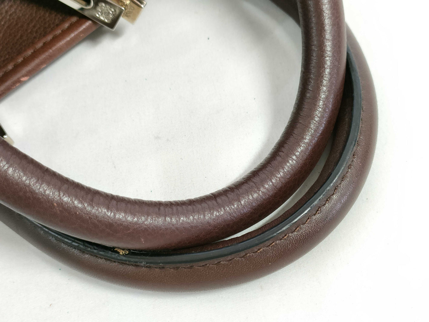 LOEWE Leather Amazona 28 Handbag Boston Bag Handbag
