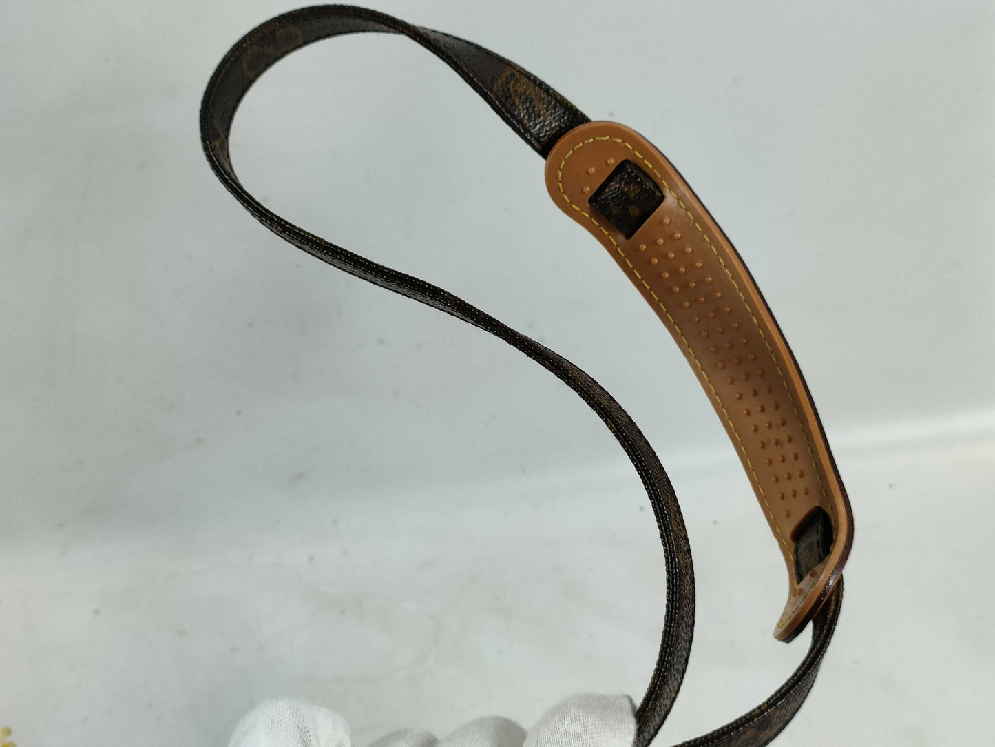 LOUIS VUITTON Monogram Danube M45266 AR0030 Shoulder Bag with Deterioration of the Outer Pocket