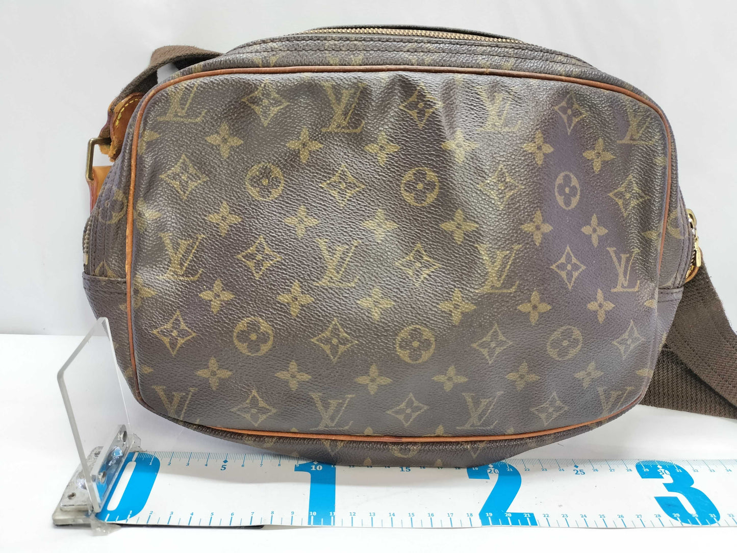 LOUIS VUITTON Monogram ID - Louis Vuitton Monogram Reporter PM M45254 - Grade BC Shoulder Bag