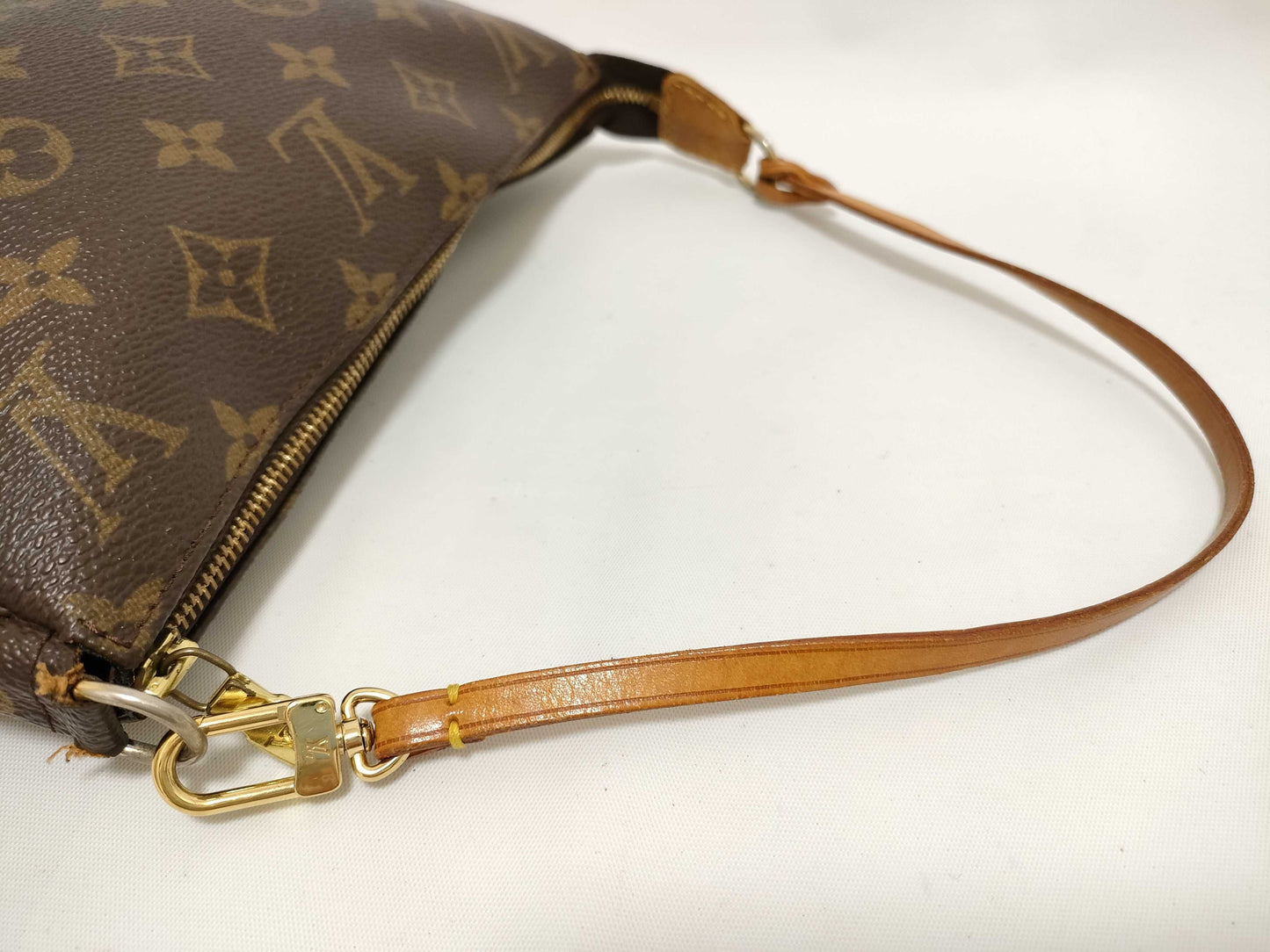 LOUIS VUITTON Monogram Pochette Accessoires M51980 CA0070 Brown Pouch