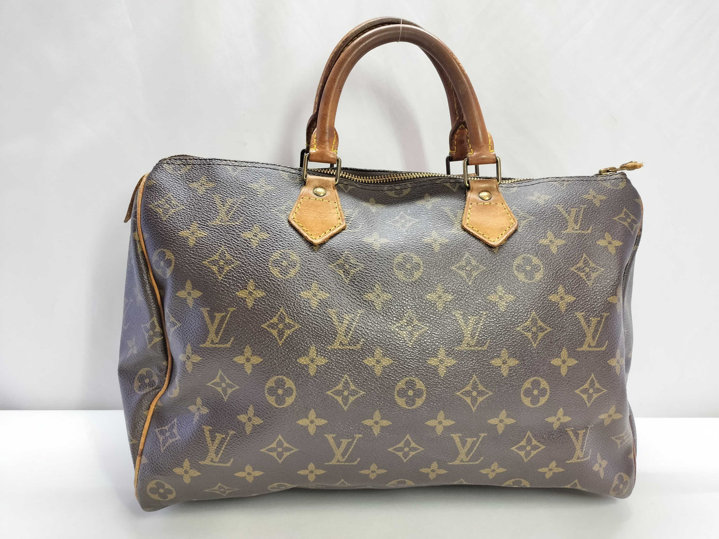 LOUIS VUITTON Monogram ID - Louis Vuitton Monogram Speedy 35 M41524 - Grade B Handbag