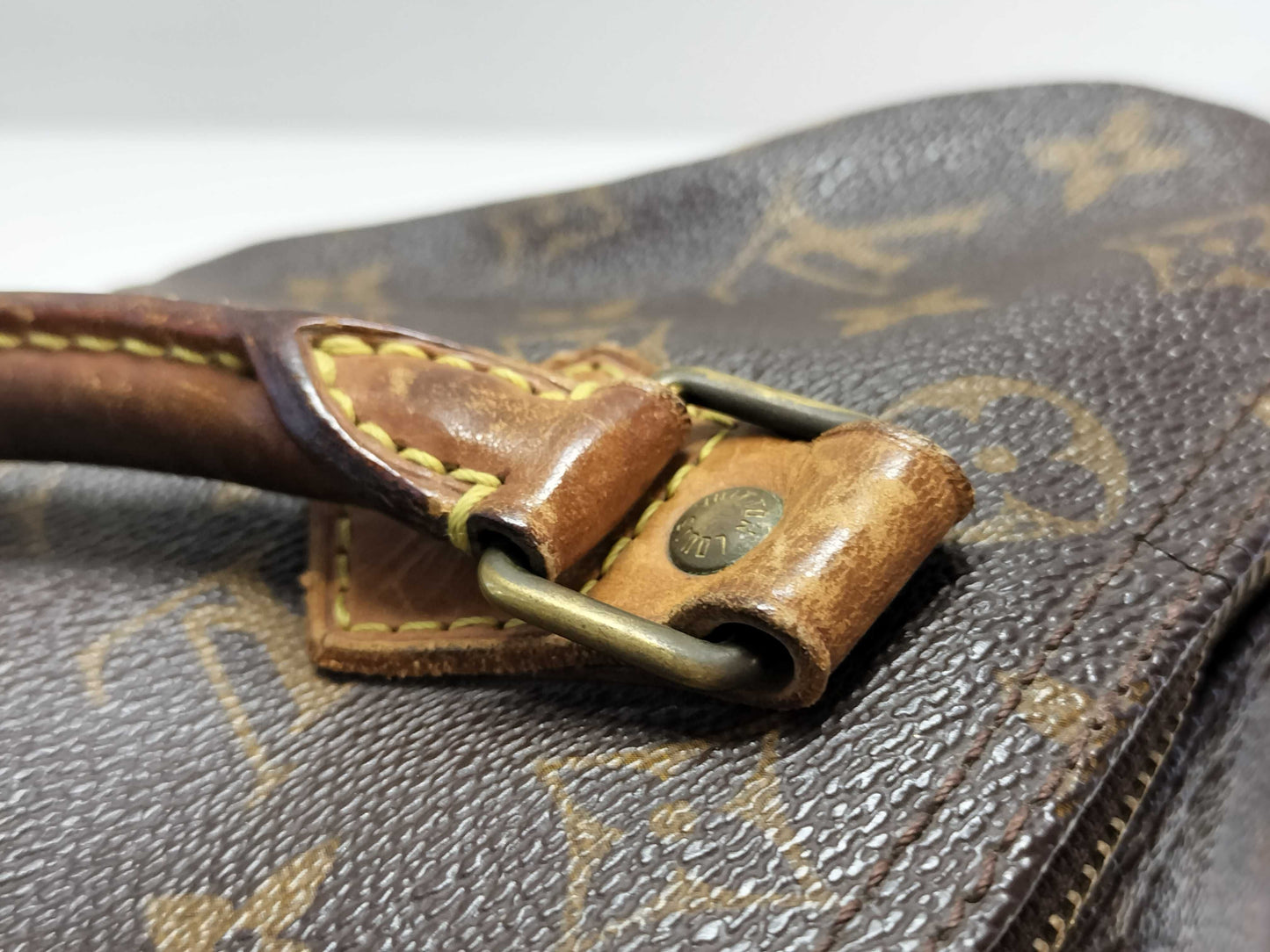 LOUIS VUITTON Monogram ID - Louis Vuitton Monogram Speedy 30 M41526 Brown TR2180 - Grade BC Handbag