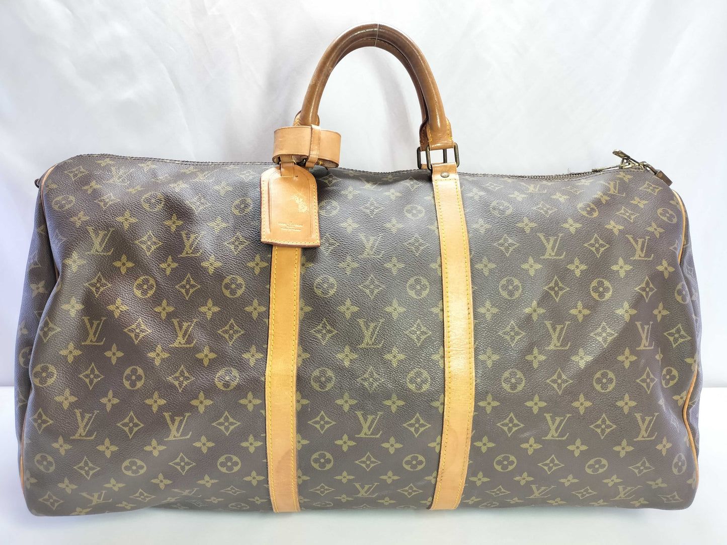 LOUIS VUITTON Monogram Keepall 60 M41422 852 Boston Bag