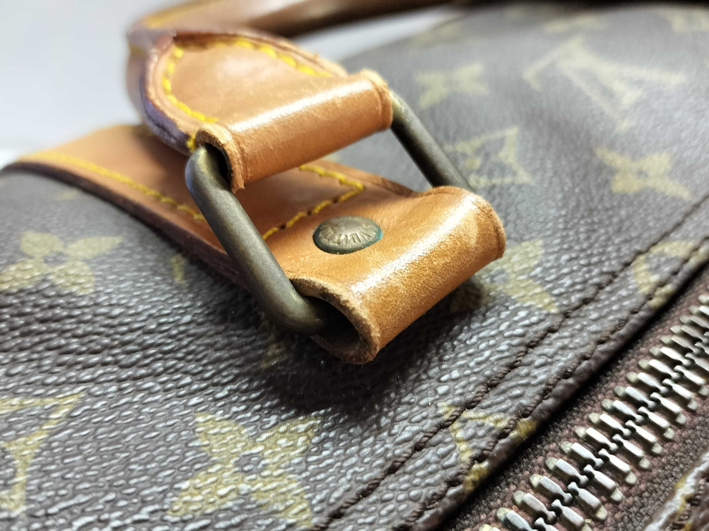 LOUIS VUITTON Monogram Keepall 60 M41422 852 Boston Bag