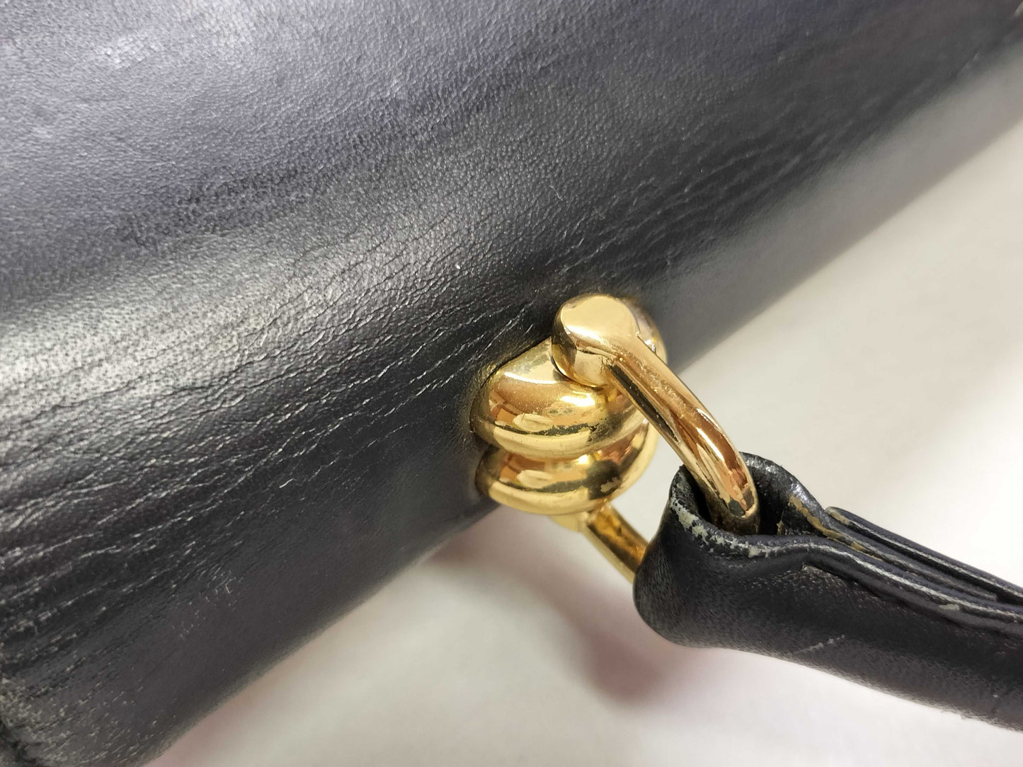 VERSACE Leather and Nylon Handbag