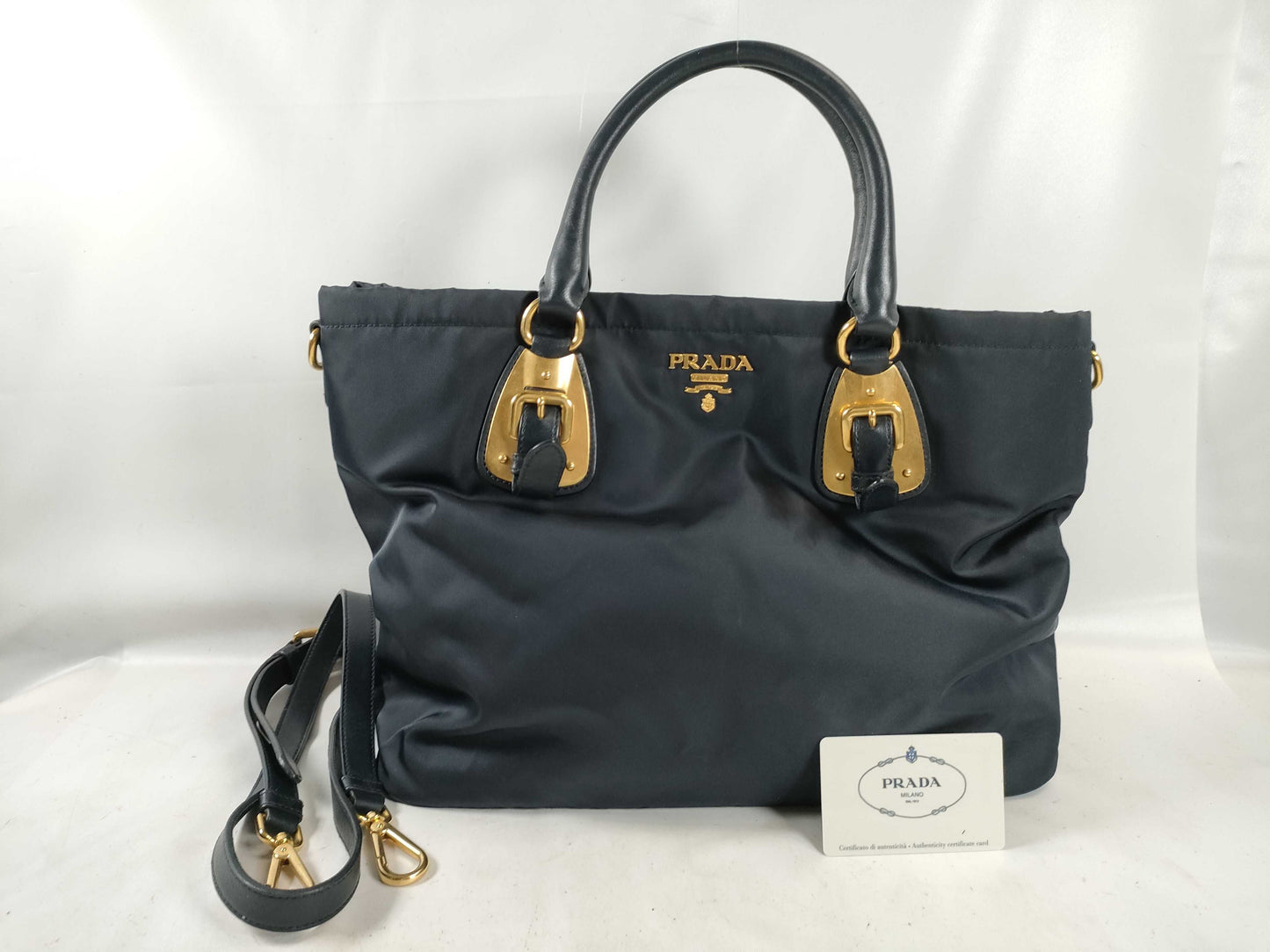 PRADA Nylon ID - Prada Nylon 2-Way Handbag BN1902 - Grade B Tote Bag