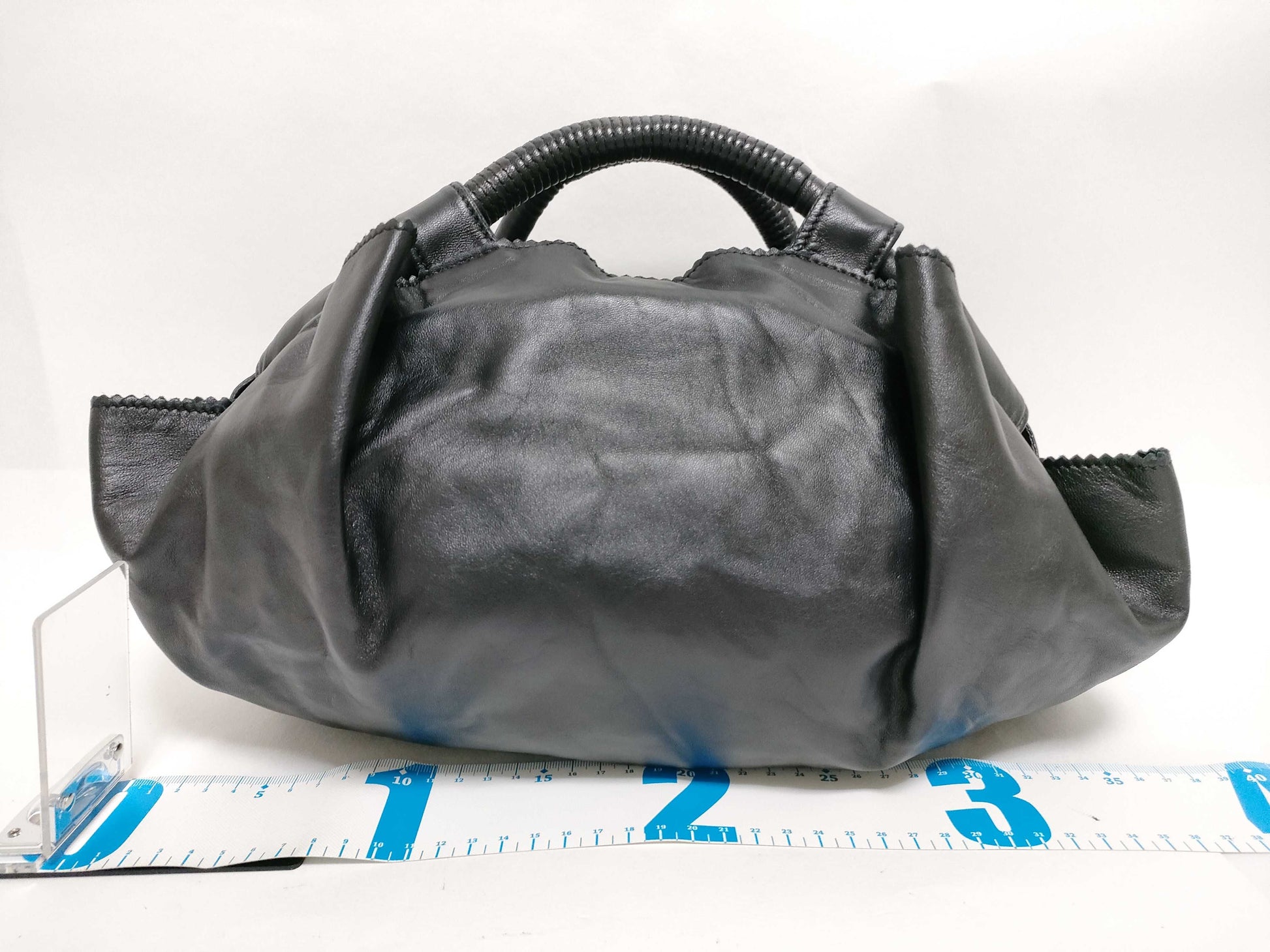 LOEWE Nappa Aire Leather Handbag in Black