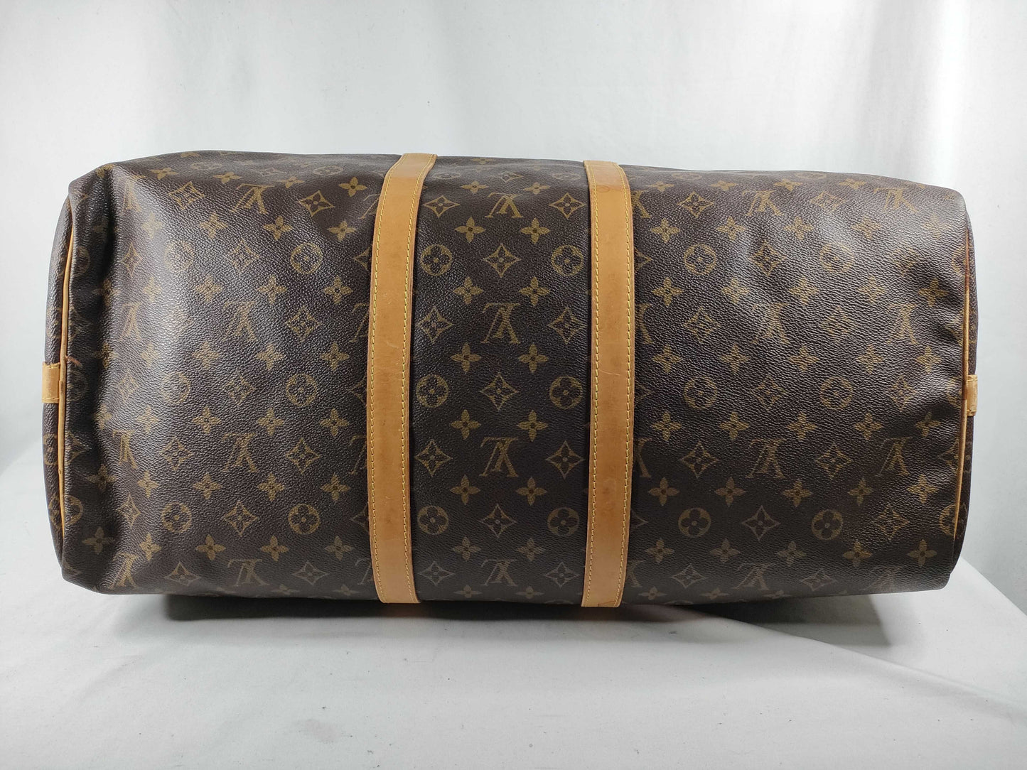 LOUIS VUITTON Monogram Keepall Bandouliere 55 M41414 TH0936 Boston Bag